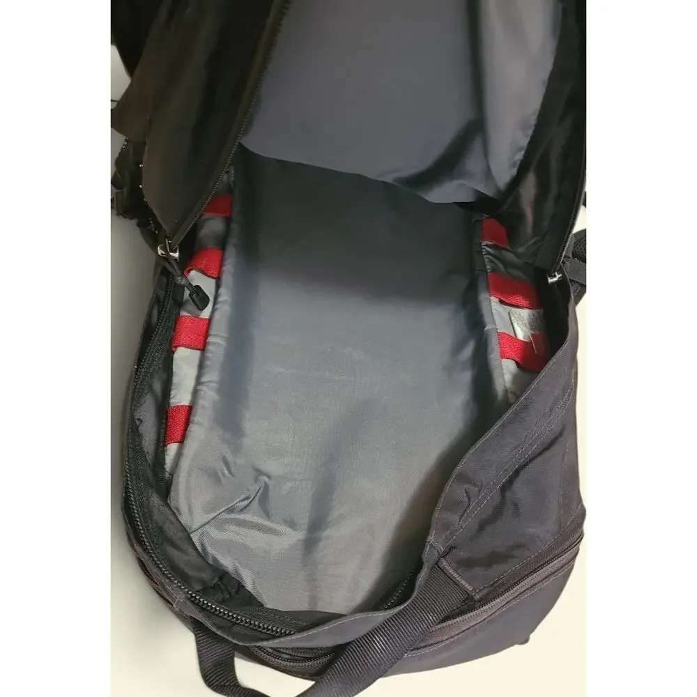 The North Face Surge Hiking Backpack Soft Black Laptop Travel School Daypack